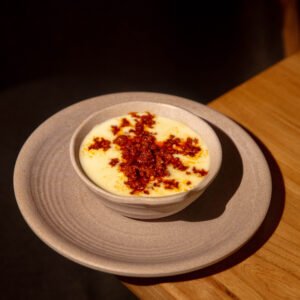 QUESO DIP CON CHORIZO